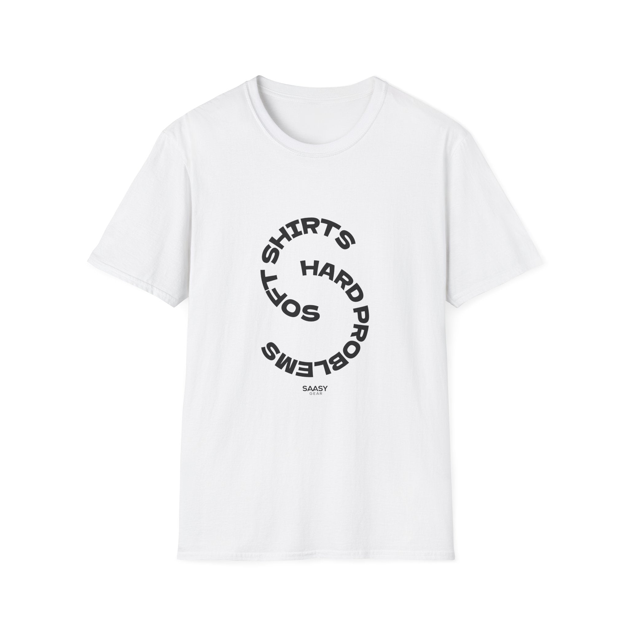 Soft Shirts. Hard Problems. | Softstyle Unisex Tee